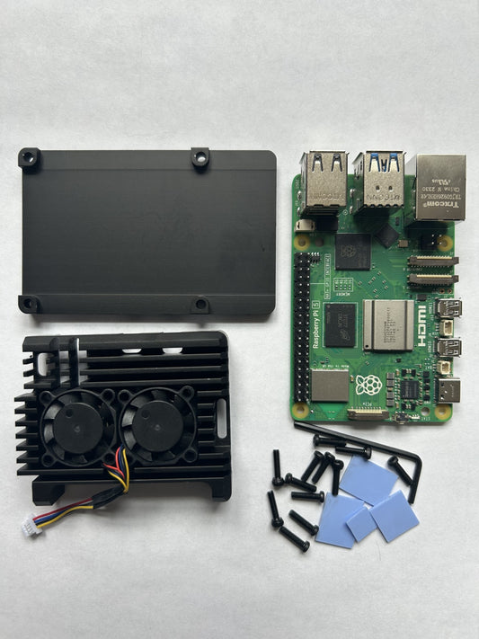 Pi 5 8GB w/Aluminum Case 2 Fans Kit